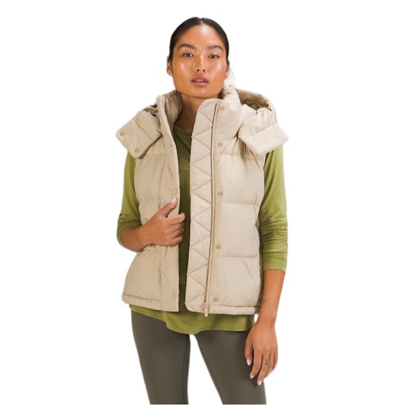 Lululemon - Wunder Puff Cropped Vest - Trench - Picture 2 of 5